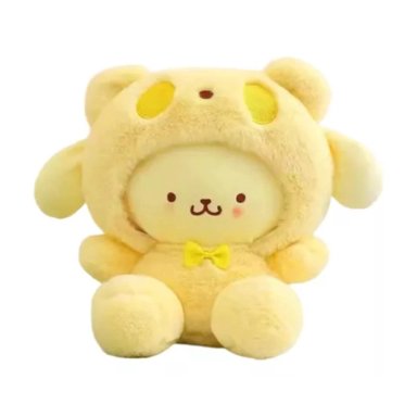 JUGUETE TOTALUPGRATE PELUCHE CINNAMOROL POMPOMPURIN AMARILLO 20 CM INFANTIL - 1