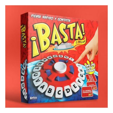 JUEGO DE MESA BASTA FAMILIAR PIENSA RAPIDO CON TIEMPO - 3