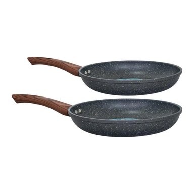 SARTEN DE INDUCCION ANTIADHERENTE 26CM CON MANGO DE MADERA - 2