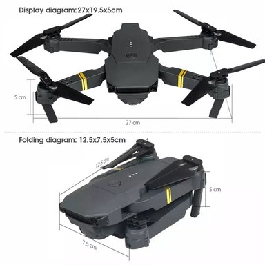 DRON 2 CÁMARAS WIFI PLEGABLE FVP - 4