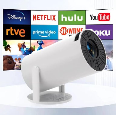 PROYECTOR DE VIDEO SMART 4K ULTRA HD HOMECINEMA WIFI - 1