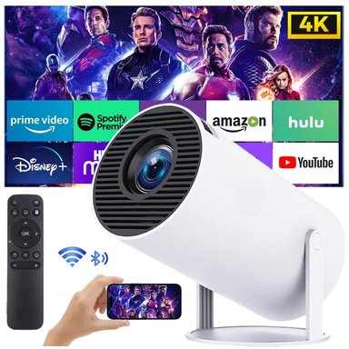 PROYECTOR DE VIDEO SMART 4K ULTRA HD HOMECINEMA WIFI - 7