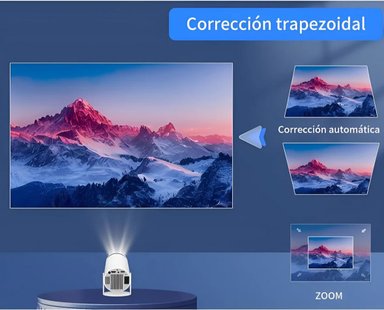 PROYECTOR DE VIDEO SMART 4K ULTRA HD HOMECINEMA WIFI - 9