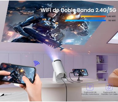 PROYECTOR DE VIDEO SMART 4K ULTRA HD HOMECINEMA WIFI - 11