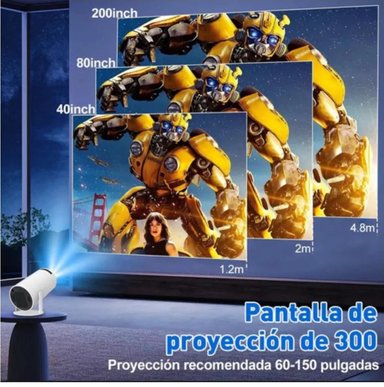 PROYECTOR DE VIDEO SMART 4K ULTRA HD HOMECINEMA WIFI - 13