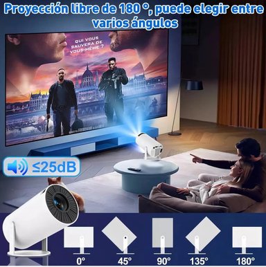 PROYECTOR DE VIDEO SMART 4K ULTRA HD HOMECINEMA WIFI - 14