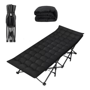 CAMA PORTATIL PLEGABLE RECLINABLE CON COLCHON DESMONTABLE - 1