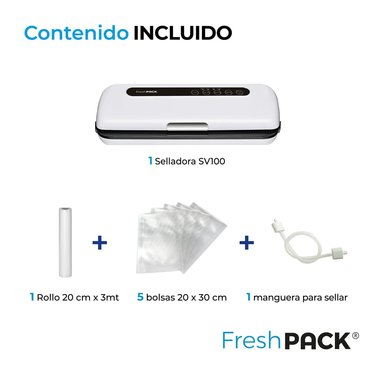 MAQUINA SELLADORA AL VACIO FRESHPACK SV100 - 2