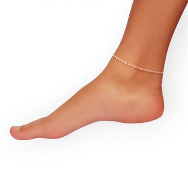 TOBILLERA ANDREA COGGIOLA JOYAS ROMBO PLATA FINA 925 - 3