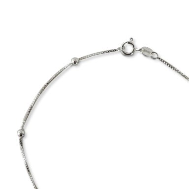 TOBILLERA ANDREA COGGIOLA JOYAS VENECIANA BOLITA PLATA FINA 925 - 2
