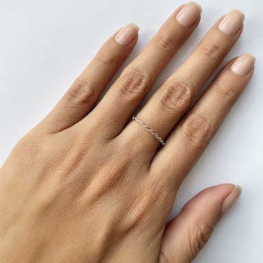ANILLO ANDREA COGGIOLA JOYAS PLATA FINA 925 ARGOLLA TRENZADO #15 - 4