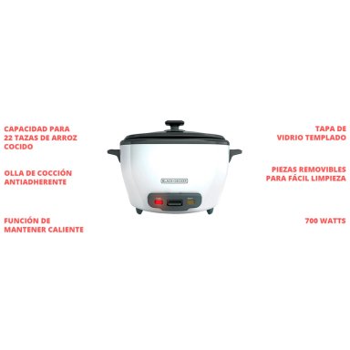 ARROCERA ELÉCTRICA BLACK+DECKER RC5225 - 5