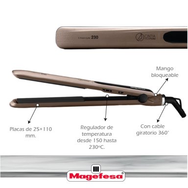 PLANCHA DE PELO MAGEFESA CINTIA MGF7542 - 5