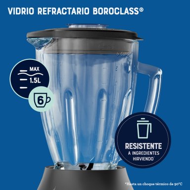 LICUADORA OSTER BLSTPYG1312XBG-052 700 W 1.5 L PANTALLA TÁCTIL VASO BLENDNGO BLSTPYG1312XBG - 5