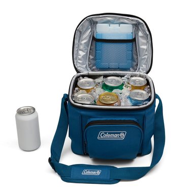SOFT COOLER COLEMAN OCEAN CAPACIDAD 9 LATAS AZUL - 3