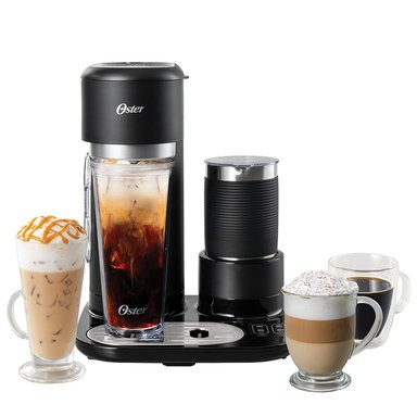 CAFETERA OSTER HIDROPRESIÓN LATTE ® CON ESPUMADOR BVSTDC02B - 1