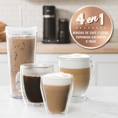 CAFETERA OSTER HIDROPRESIÓN LATTE ® CON ESPUMADOR BVSTDC02B - 3
