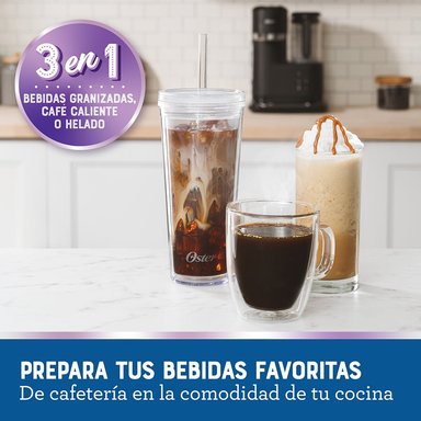 CAFETERA OSTER HIDROPRESIÓN FRAPPÉ ® CON LICUADORA BVSTDC03B - 4