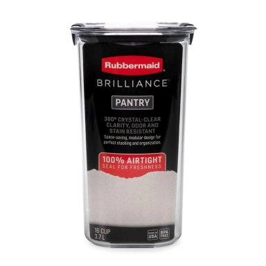 CONTENEDOR HERMÉTICO RUBBERMAID BRILLIANCE DE 3.7 L - 3