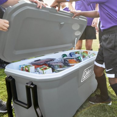 COOLER COLEMAN CON RUEDAS ROCK 316 100 QT / 94 LT - 7