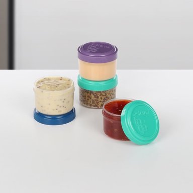 4 CONTENEDORES HERMÉTICOS SISTEMA TO GO PARA ADEREZOS DE 35 ML - 8