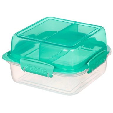 CONTENEDOR HERMÉTICO APILABLE LUNCHSTACK™ 1.24 L SISTEMA® TO GO - 1