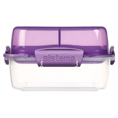 CONTENEDOR HERMÉTICO APILABLE LUNCHSTACK™ 1.24 L SISTEMA® TO GO - 5