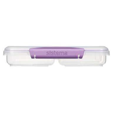 CONTENEDOR HERMÉTICOS 3 COMPARTIMIENTOS SISTEMA TO GO 820 ML - 5