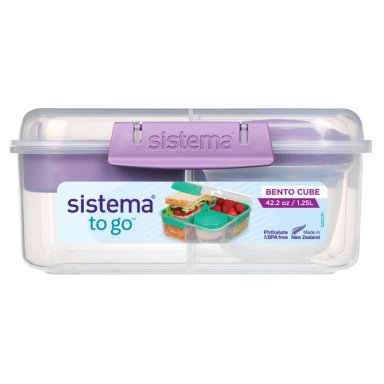 CONTENEDOR CON POTE PARA YOGURT SISTEMA BENTO TO GO DE 1.25 L - 5
