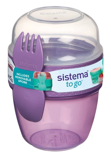 CONTENEDOR HERMÉTICO CAPSULE SNACK TO GO SISTEMA DE 515 ML - 3