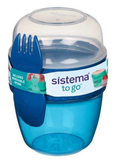 CONTENEDOR HERMÉTICO CAPSULE SNACK TO GO SISTEMA DE 515 ML - 4