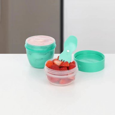 CONTENEDOR HERMÉTICO CAPSULE SNACK TO GO SISTEMA DE 515 ML - 5
