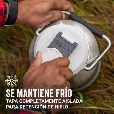 BOTELLA TE RMICA DE ALTA RESISTENCIA COLEMAN® PRO 3.8 LT GRIS - 6