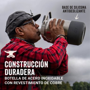 BOTELLA TE RMICA DE ALTA RESISTENCIA COLEMAN® PRO 3.8 LT GRIS - 7