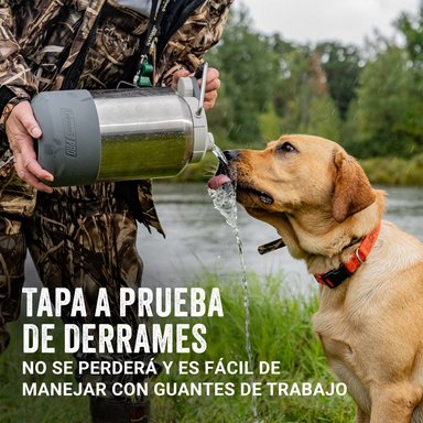 BOTELLA TE RMICA DE ALTA RESISTENCIA COLEMAN® PRO 3.8 LT GRIS - 8
