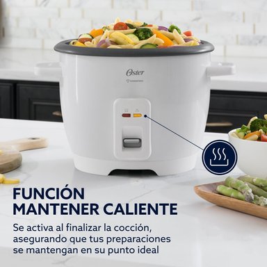 ARROCERA OSTER 7 TAZAS ANTIADHERENTE DIAMONDFORCE CKSTRCB7DFWHT - 4