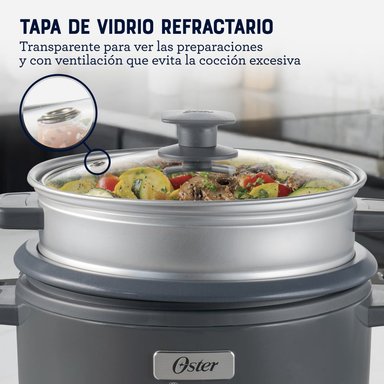 ARROCERA 3 EN 1 OSTER 10 TAZAS DIAMOND FORCE CKSTRC10DFSKE - 7
