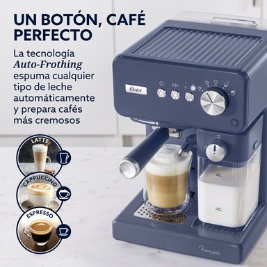 CAFETERA AUTOMATICA OSTER PRIMALATTE AZUL BVSTEM6604BL - 3