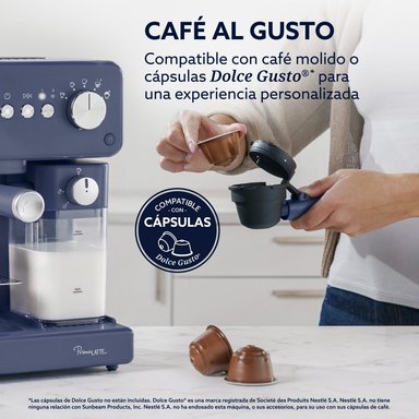 CAFETERA AUTOMATICA OSTER PRIMALATTE AZUL BVSTEM6604BL - 4