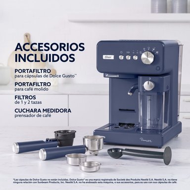 CAFETERA AUTOMATICA OSTER PRIMALATTE AZUL BVSTEM6604BL - 7