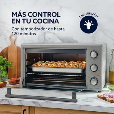 HORNO CON ROTISSERIE OSTER 60 LT MANUAL TSSTTV60MNS - 7