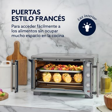 HORNO CON FREIDORA AIRE OSTER 25 LT TSSTTV25FDMAFNS - 7