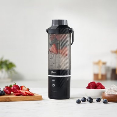 LICUADORA OSTER PORTATIL 590 ML RECARGABLE NEGRO BLSTGFPB20 - 2