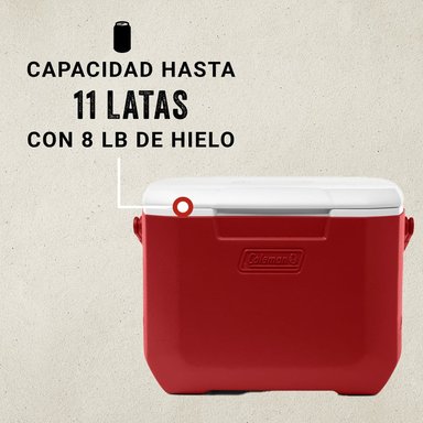 COOLER COLEMAN CHILLER ROJO 15 LT / 16 QT - 3