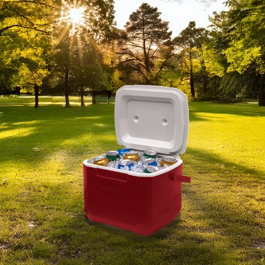 COOLER COLEMAN CHILLER ROJO 15 LT / 16 QT - 6
