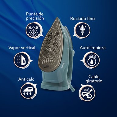 PLANCHA DE VAPOR OSTER AEROGLIDE S7000 AEROCERAMIC GCSTAC7001 - 6