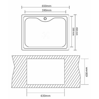 LAVAPLATOS GRONER 1C GRÖNER INOX 650 ZELA650 63 CM - 3