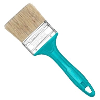 BROCHA PARA PINTAR 1 PULGADA (25MM) MANGO PLASTICO TOTAL TOOLS THT845016 - 1