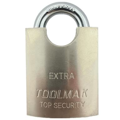 CANDADO DE SEGURIDAD CON PROTECCION ACERO 40MM TOOLMAK TMK19226 - 1