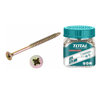 TORNILLO PARA MADERA AGLOMERADO 3.5 X 25MM 250 UNDS TOTAL WJBS3502511 - 2